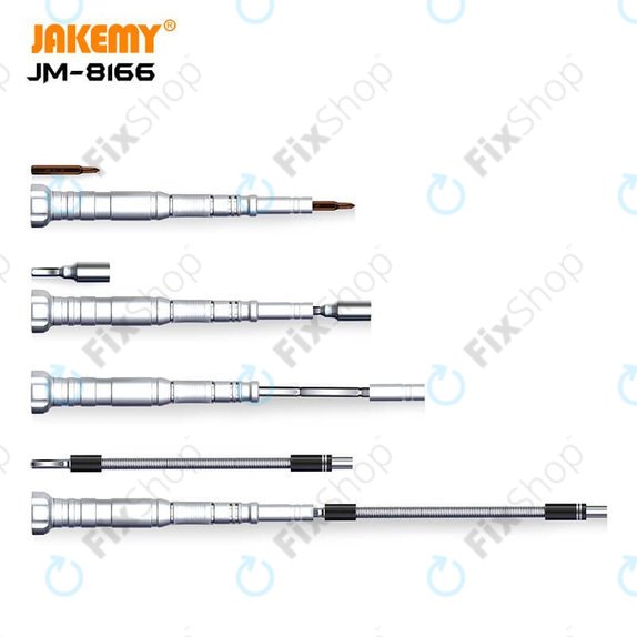Jakemy JM-8166 - Multifunktions-Schraubendreher-Werkzeugsatz 61in1