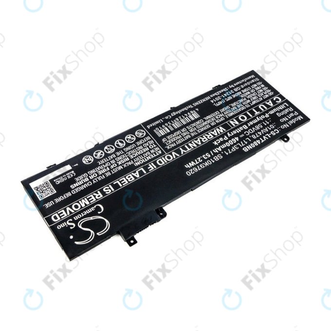Batterie für Lenovo ThinkPad T480S, 4600mAh, Li-Pol, 11.58V, 01AV478, HQ