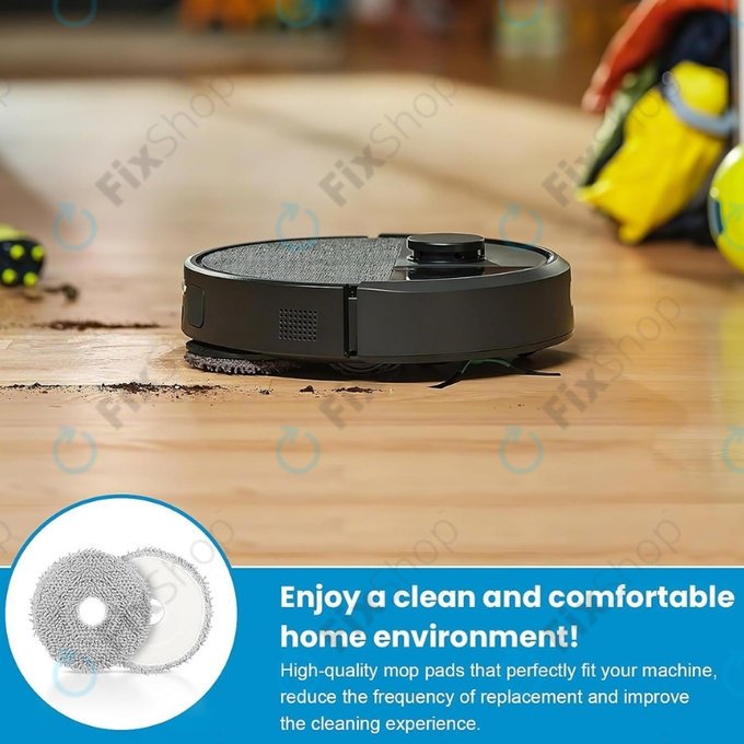 Wischtuch, 2 Stk. für iRobot Roomba Plus 505, 507, 405, 4020