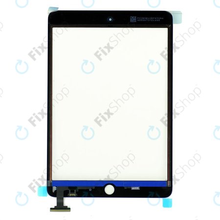 Apple iPad Mini, Mini 2 - Touchscreen Front Glas (Black)