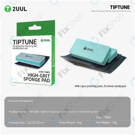 Mikroschleifpad-Set für ultrafeines Polieren, 2UUL FM02