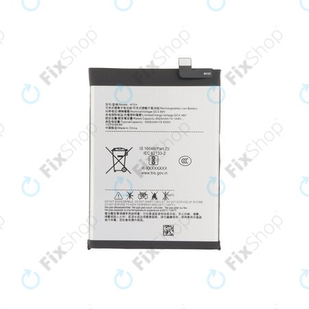 Akku Batterie für Nothing Phone (3a), (3a) Pro, NT04, 5000mAh