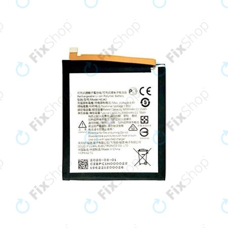 Nokia 7.1, 5.1 Plus, 6.1 Plus (Nokia X6) - Akku Batterie HE342 3000mAh