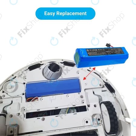 Xiaomi Roidmi EVE Plus, Viomi, Lydsto, Proscenic, Tefal - Akku Batterie NR18650 M26-4S2P, SUN-INTE-181, H18650CH-4S2P Li-Ion 14.4V 5200mAh HQ