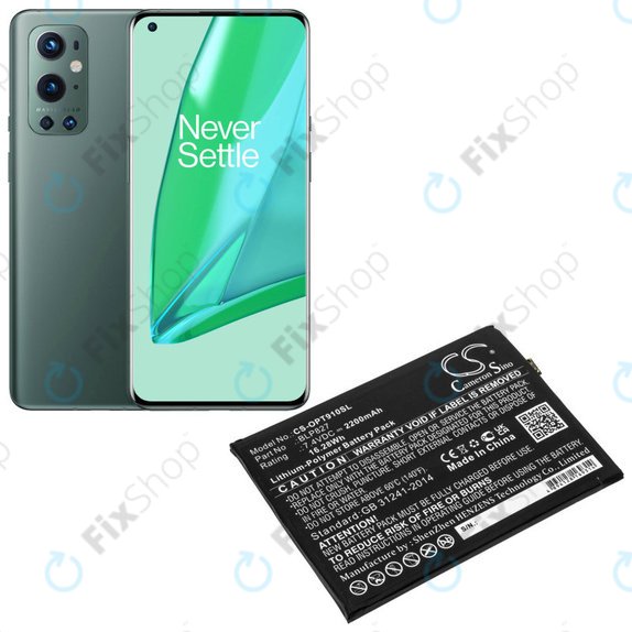 OnePlus 9 Pro - Akku Batterie BLP827 2200mAh HQ