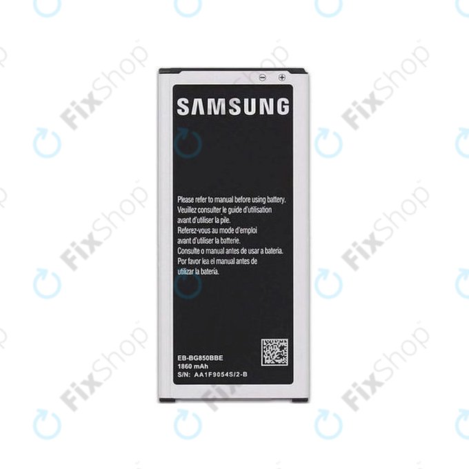 Samsung Galaxy Alpha G850F - Akku Batterie EB-BG850BBE 1860mAh - GH43-04278A Genuine Service Pack