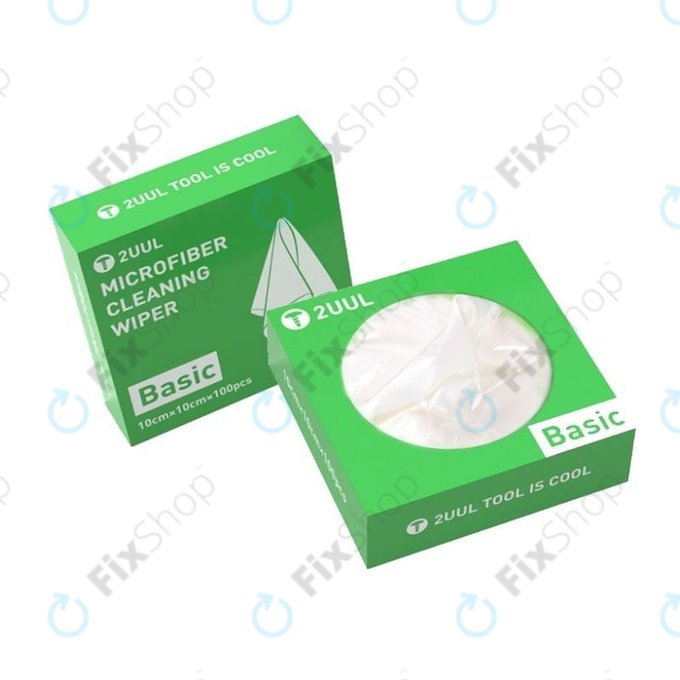 2UUL - Mikrofaser-Reinigungstücher (100 Stück)