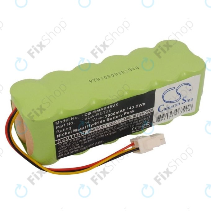 Samsung Navibot SR8840, SR8895, VCR8845 - Akku Batterie VCA-RBT20 Ni-MH 14.4V 3000mAh HQ