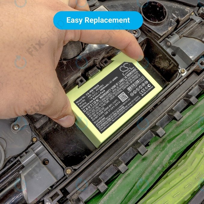 iRobot Roomba e-series, i-series - Akku Batterie ABL-D1, 4624864, ABL-D2 Li-Ion 14.4V 2600mAh HQ