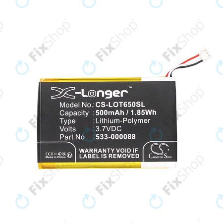 Akku batterie für Logitech Mx Master, 500mAh, Li-Pol, 3.7V, 533-000088, HB303450, HQ