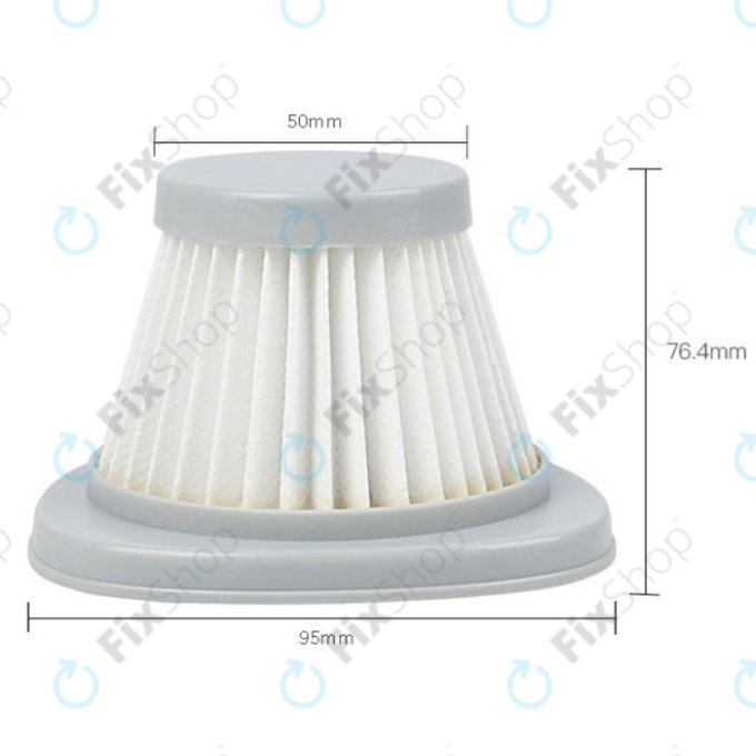 HEPA-Filter, 2 Stk. für Xiaomi Deerma DX118C, DX128Cs