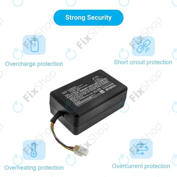 Samsung PowerBot-series - Akku Batterie DJ96-00193E, VCA-RBT71 Li-Ion 21.6V 2600mAh HQ