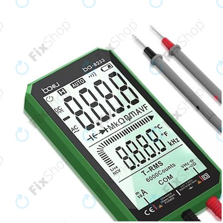 Baku BA-8233 - Professionelles Digitalmultimeter mit Touchscreen
