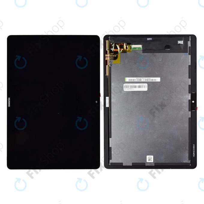 Huawei MediaPad T3 10 - LCD Display + Touchscreen Front Glas + Rahmen (Luxurious Gold) - 02351JFB, 02351SYD Genuine Service Pack