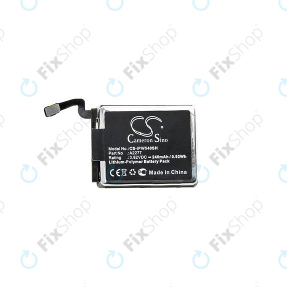 Apple Watch 5 40mm, SE 40mm - Akku Batterie A2277 240mAh HQ