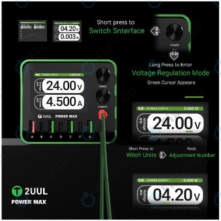 Ladestation, 200W Multi-Port, 2UUL PC01