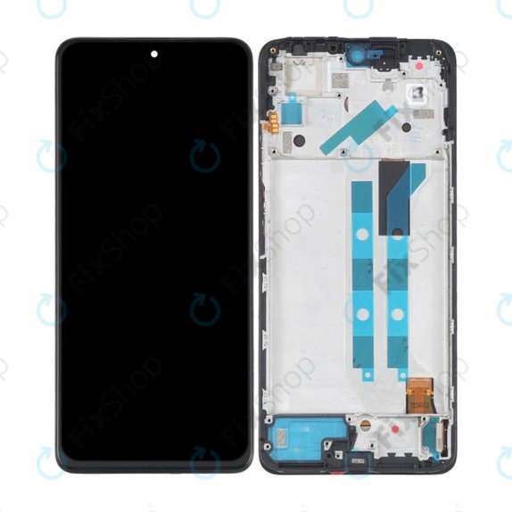 Xiaomi Redmi Note 11 Pro 4G, 5G, Poco X4 Pro 5G - LCD Display + Touchscreen Front Glas + Rahmen (Graphite Grey) OLED