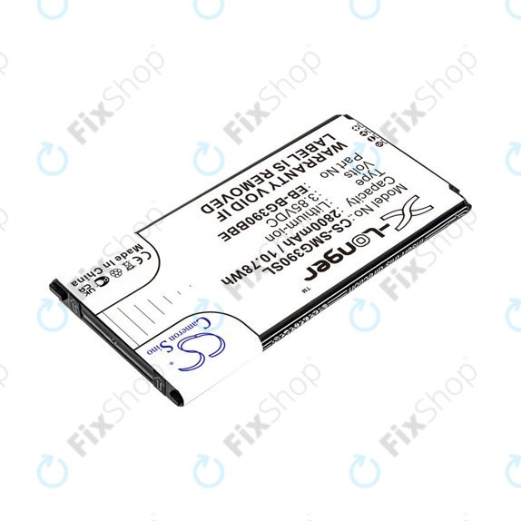 Batterie für Samsung Galaxy Xcover 4, 4S, 2800mAh, Li-Ion, 3.85V, EB-BG390BBE, HQ