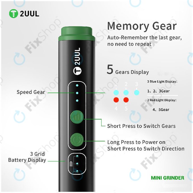 Präzisions-Minischleifer, 2UUL DA86