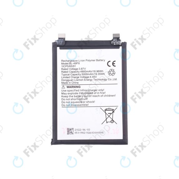 Infinix Note 30 Pro, 30 VIP X6710 - Akku Batterie BL-49PX 5000mAh