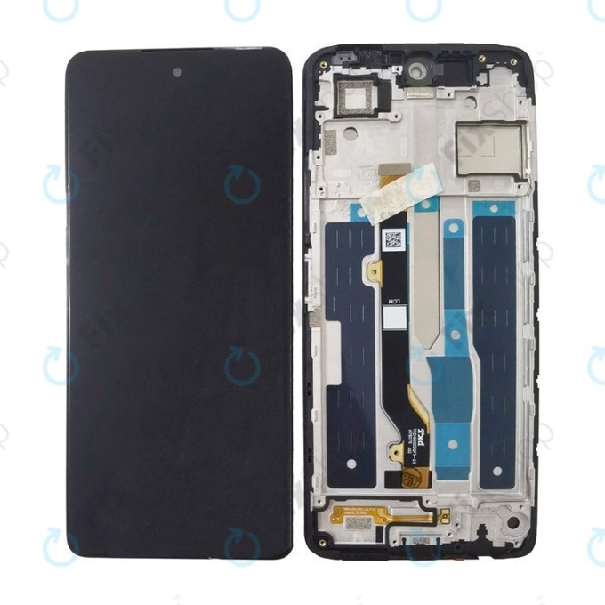 Infinix Note 30 - LCD Display + Touchscreen Front Glas + Rahmen (Obsidian Black) TFT