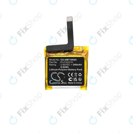 Batterie für Amazfit GTS, 240mAh, Li-Pol, 3.85V, PL412221H, HQ