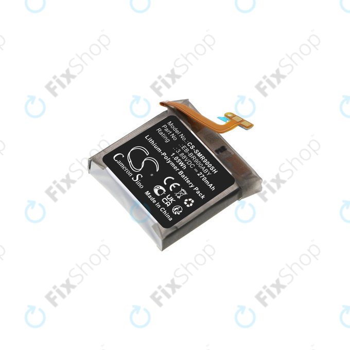 Batterie für Samsung Watch 5 40mm, 270mAh, Li-Pol, 3.88V, EB-BR900ABY, HQ