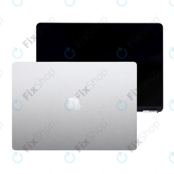 LCD-Display für MacBook Air 13", A3240 (2025), mit Frontglas und Deckel, Silver, 661-50103, Genuine Apple