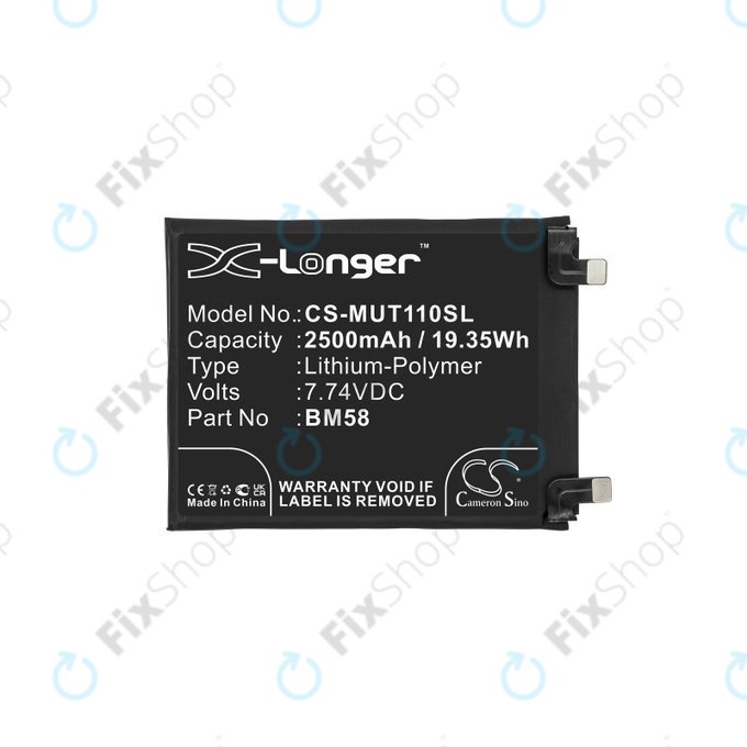 Xiaomi 11T Pro - Akku Batterie BM58 2500mAh HQ