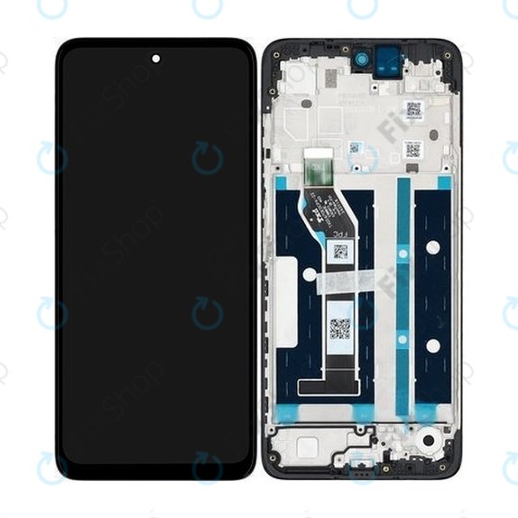 Motorola Moto G05 - LCD Display + Touchscreen Front Glas + Rahmen - 5D68C29300 Genuine Service Pack