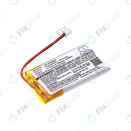 Batterie für Plantronics, Avaya, 240mAh, Li-Pol, 3.7V, 65358-01, HQ