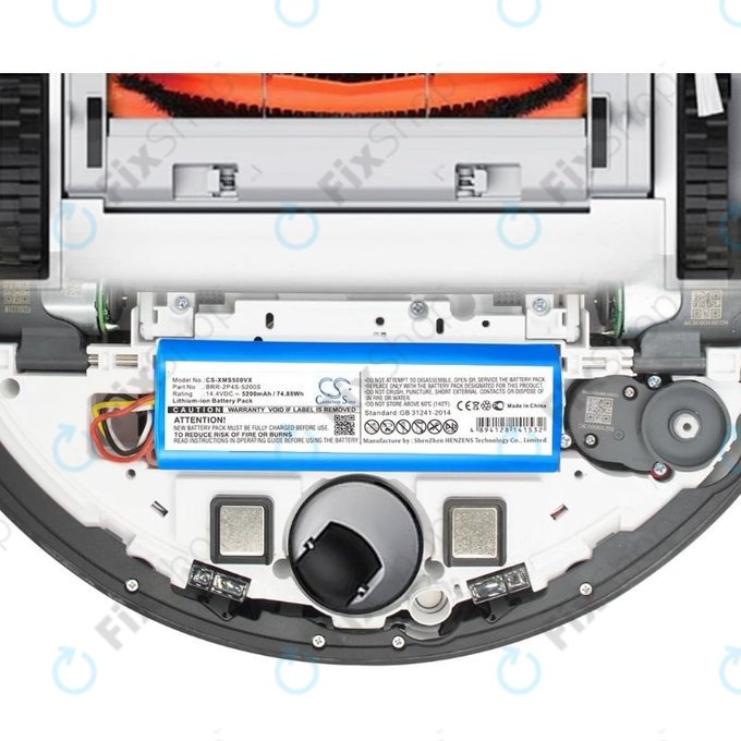 Xiaomi Mi Robot Vacuum Mop-series, Dream-series, Roborock-series - Akku Batterie BRR-2P4S-5200 Li-Ion 14.4V 5200mAh HQ