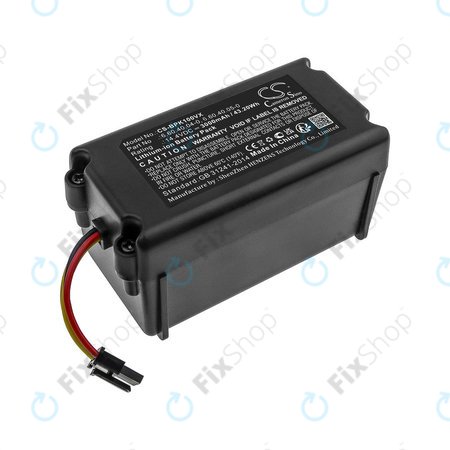 Akku batterie für Sencor SRV 9250, SRV 8250, SRV 6250, SRV 4250, Blaupunkt XSMART, SRX 1002, Li-ion, 14.4V, 3000mAh, HQ