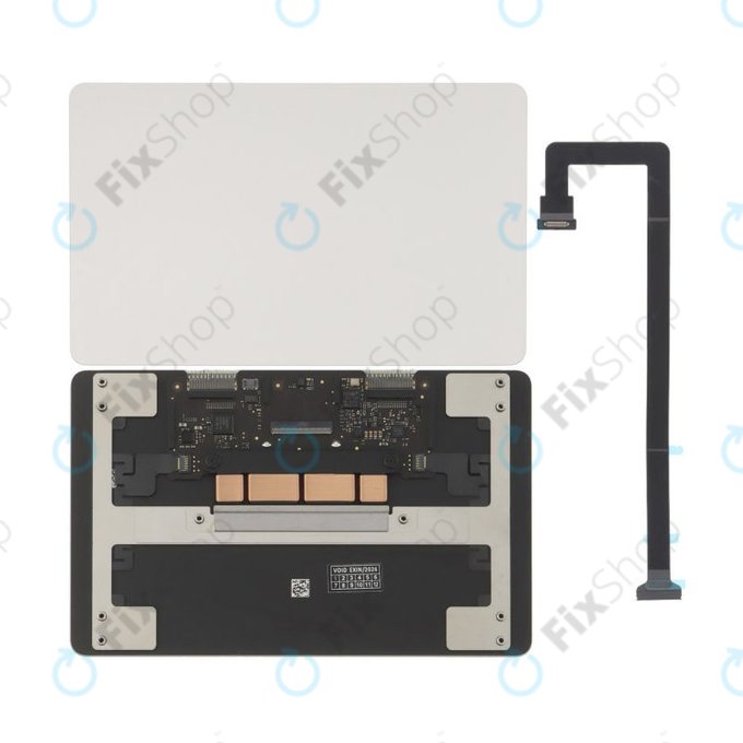 Kompletter Trackpad für MacBook Air 13", A3240 (2025), Silver, 661-50124, Genuine Apple
