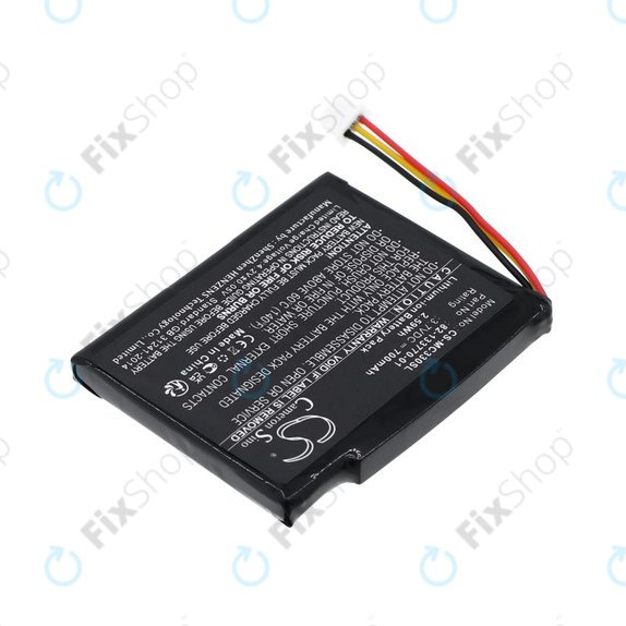 Akku batterie für Motorola CS3070, CS3300, Zebra CS3070, 700mAh, Li-Ion, 3.7V, 82-133770-01, HQ