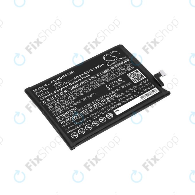 Xiaomi Redmi 9T - Akku Batterie BN62 5700mAh HQ
