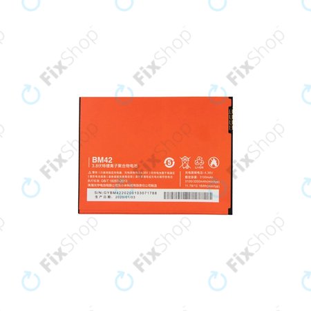 Xiaomi Redmi Note - Akku Batterie BM42 3250mAh