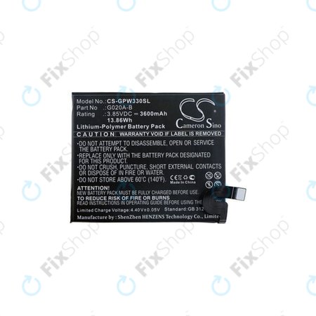 Google Pixel 3a XL - Akku Batterie G020A-B 3600mAh HQ