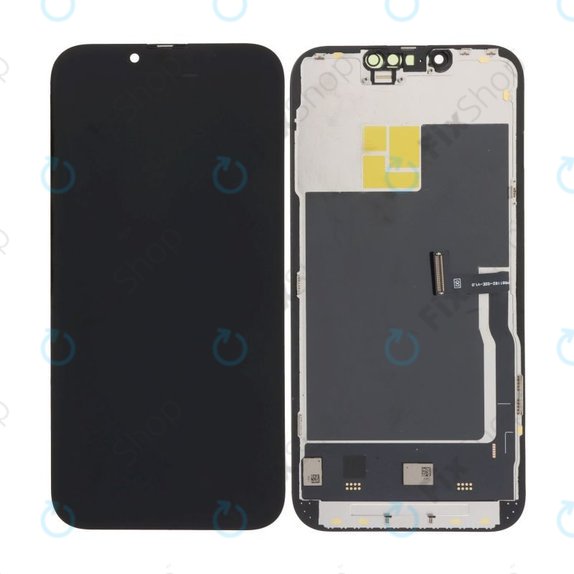 Display Soft OLED 120Hz für iPhone 13 Pro, Touchscreen-Glas mit Rahmen, FixPremium