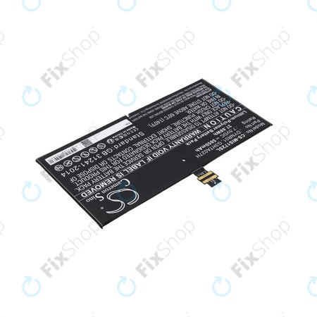 Akku batterie für Microsoft Surface Pro 4, 5050mAh, Li-Pol, 7.5V, DYNR01, HQ