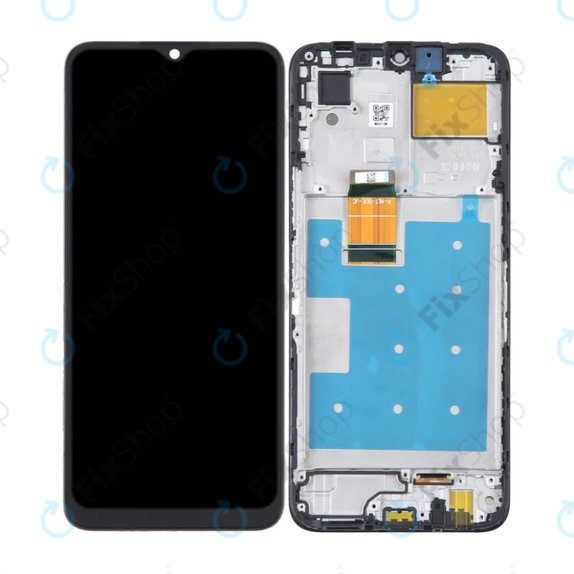 Honor X6 - LCD Display + Touchscreen Front Glas + Rahmen (Midnight Black) TFT
