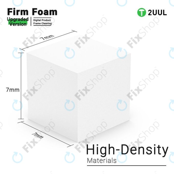 2UUL SC07 - Hochdichte Reinigungsunterlagen für Kamera, Chips und PCB (500Stk.)