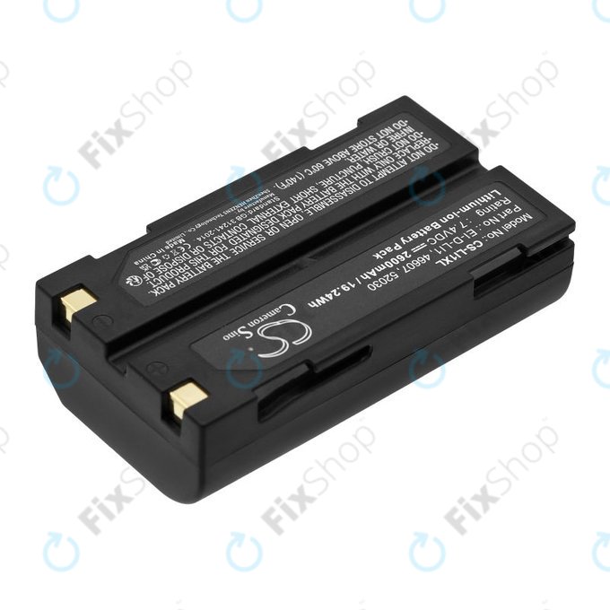Akku batterie für BCI Capnocheck II Capnograph, 2600mAh, Li-Ion, 7.4V, MCR1821J/1-H, HQ