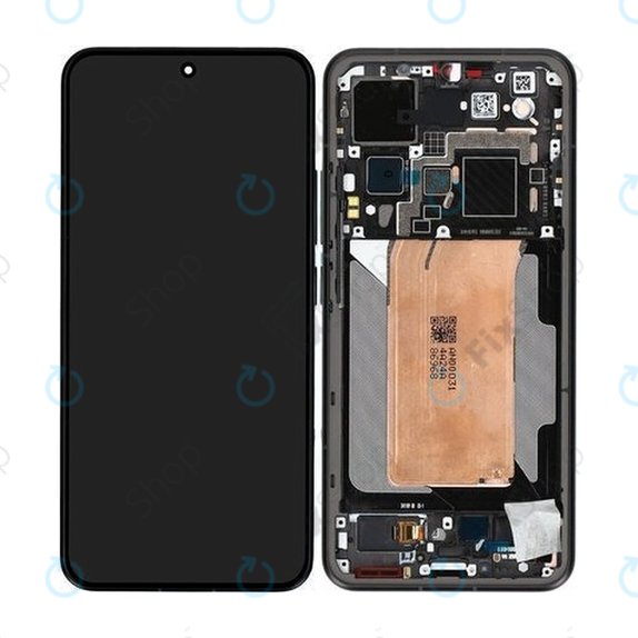 Xiaomi 15 5G - LCD Display + Touchscreen Front Glas + Rahmen (Black) - 560061000O300 Genuine Service Pack