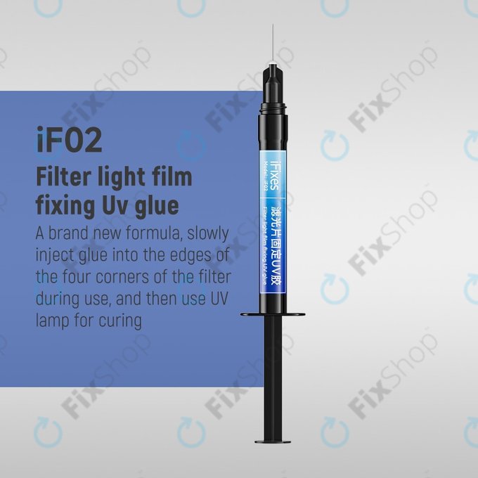iFixes IF02 - UV-Kleber zum Befestigen von Lichtfiltern, 5ml