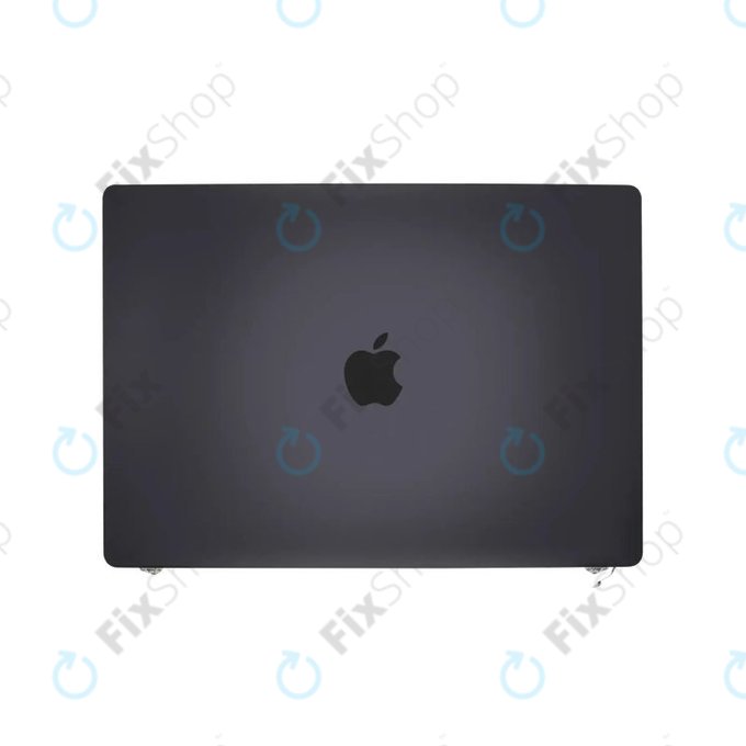 LCD-Display für MacBook Pro 16" A3403 (2024), mit Frontglas und Deckel, Nano-Texture, Space Black, 661-42326, Genuine Apple