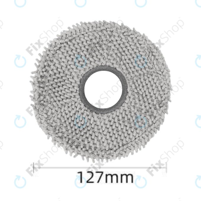 Wischtuch, 2 Stk. für Ecovacs Deebot T50 Omni, T50 Pro Omni, T50 Max, T50 Max Pro Omni, T30c, T30c Omni, X5 Omni, X5 Pro Omni