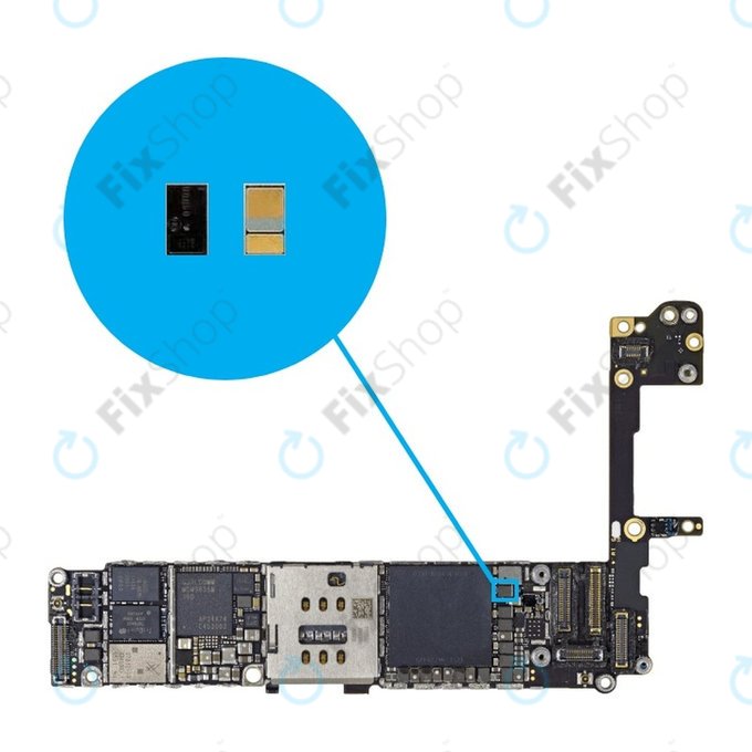 Apple iPhone 6S, 6S Plus - Backlight Diode D4021 2pol