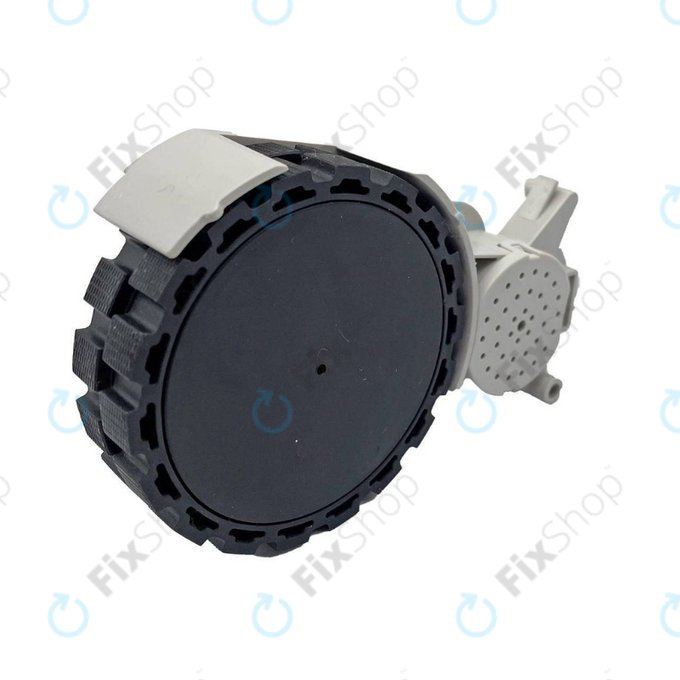 Rad mit Motor, Rechts, Weiß für Xiaomi Dreame Bot L10, L10s, L20, X30, X40, Mova E30, S10 Plus, Mi Robot Vacuum X10 Plus, X20 Plus, S10+