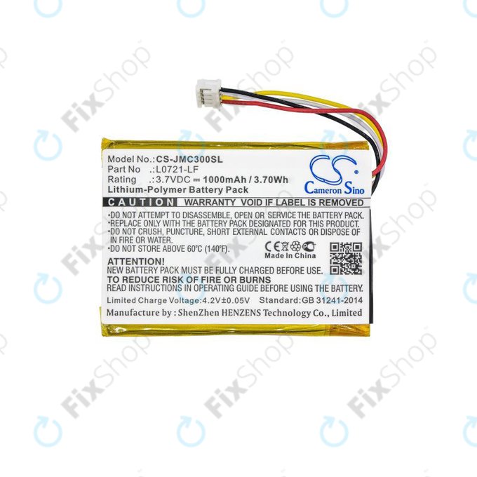 JBL Clip 3 - Akku Batterie L0721-LF 1000mAh HQ